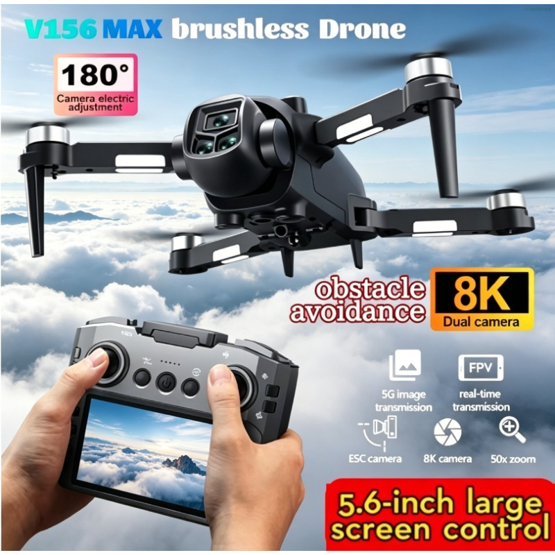 Drone Multispectral - NEW V156 Max Drone Professional HD