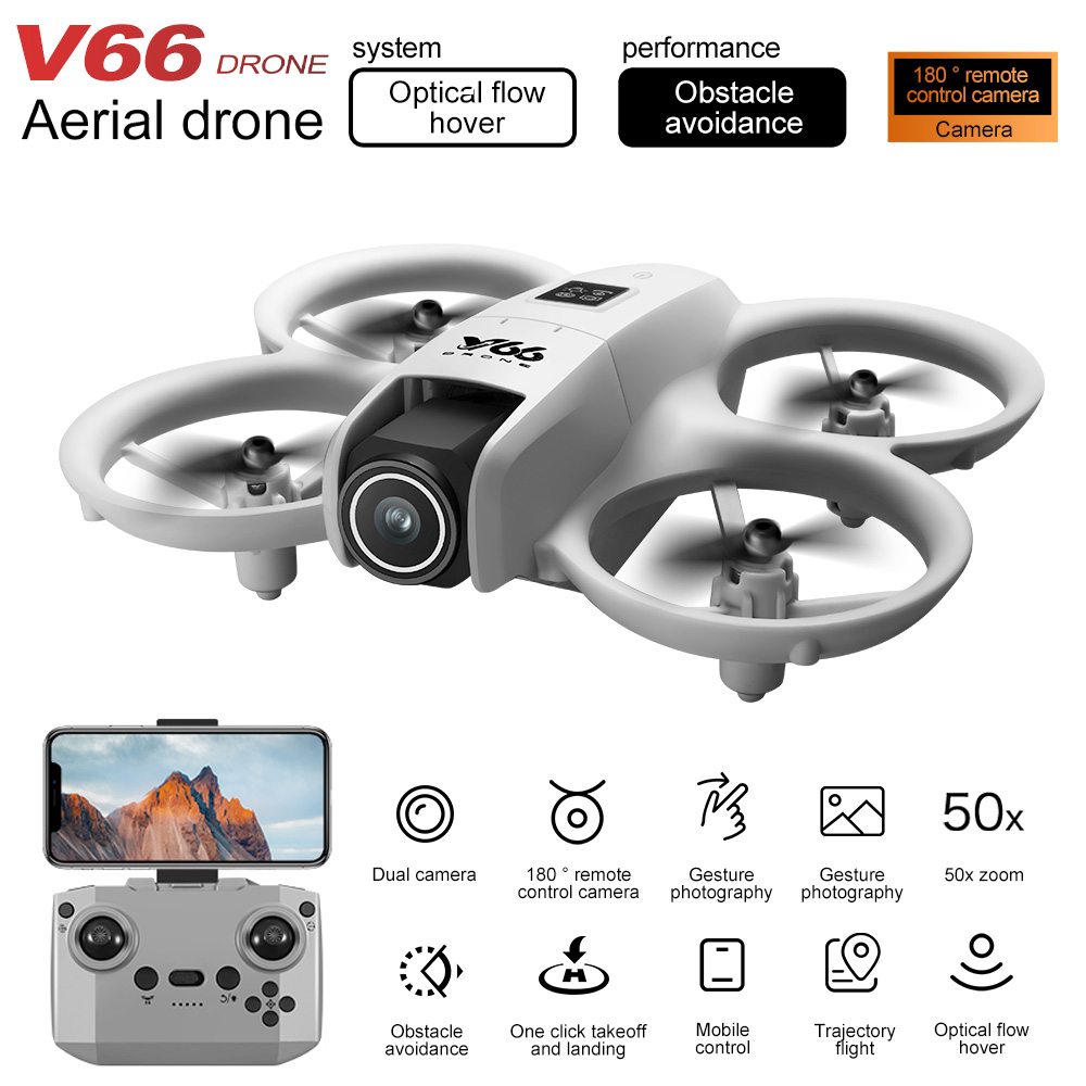 New V66 Mini Drone HD Camera 4 - Drone Cinematic recensie en prijs