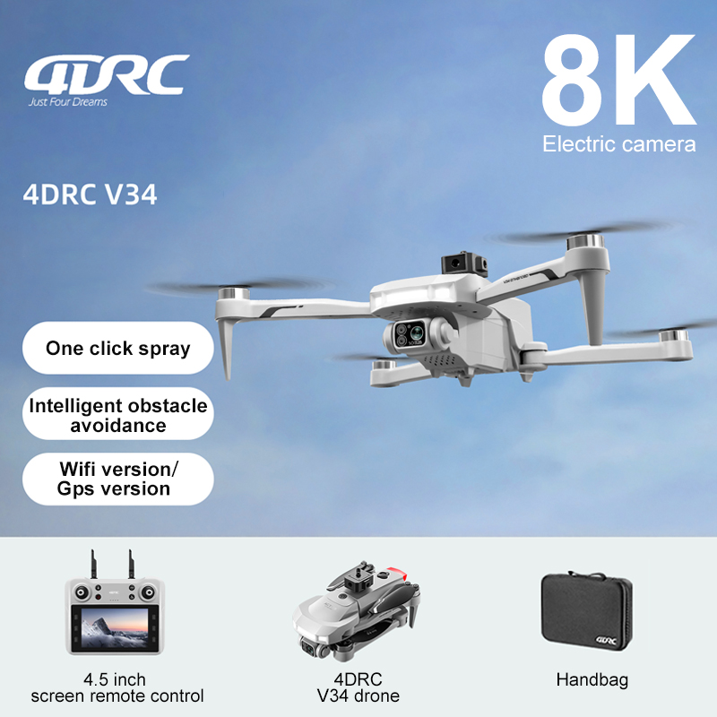 2025 New V34 Drone 8K Camera P - Drone Cinematic recensie en prijs
