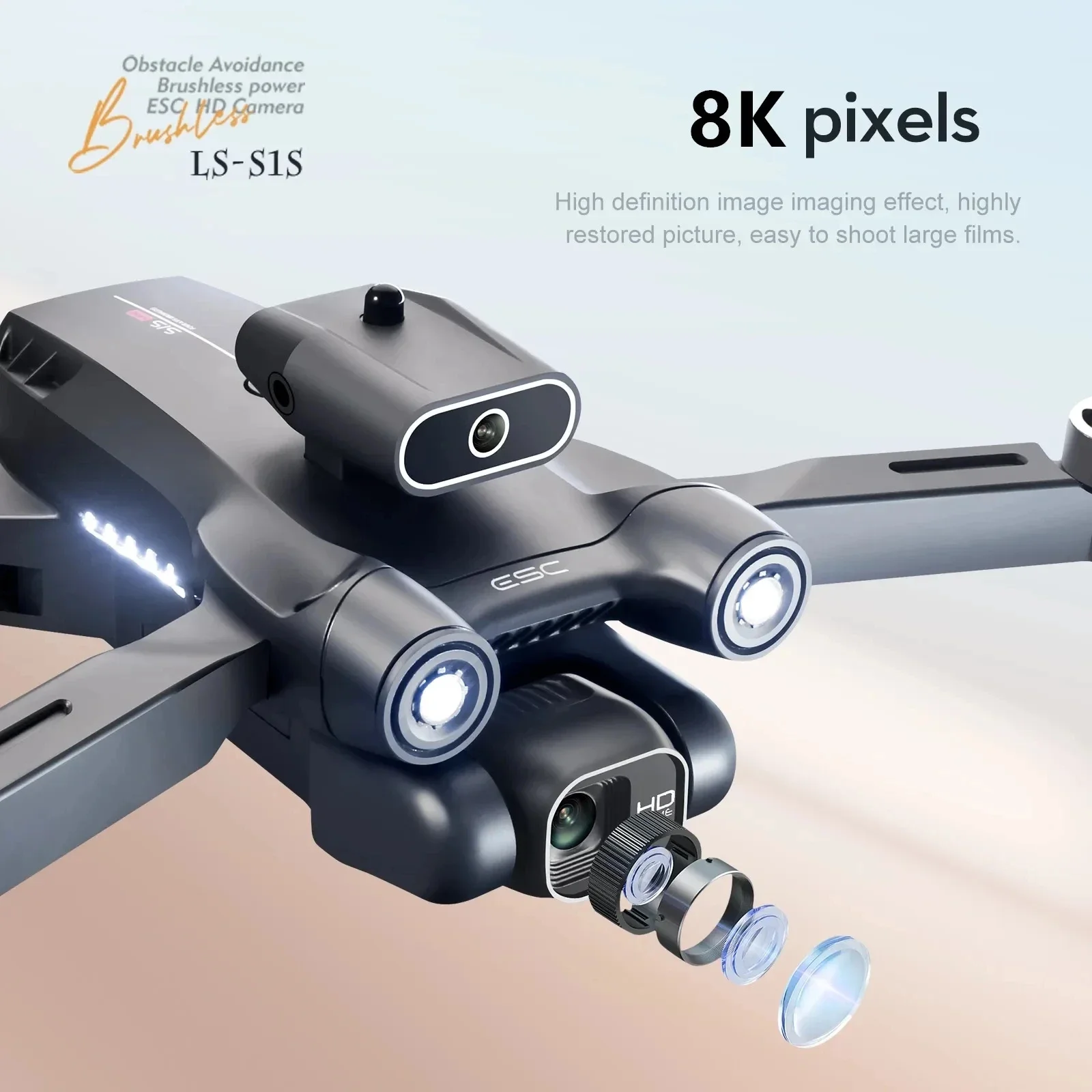 New S1S 5G GPS Drone Camera 8K - Drone Mapping recensie en prijs