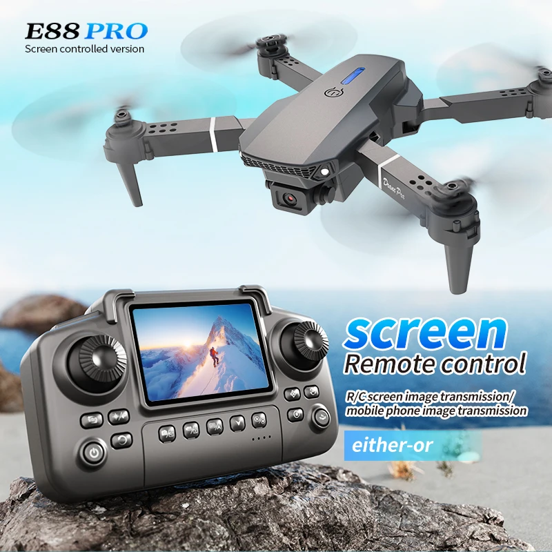 Professional E88 PRO Drone wit - Drone Cinematic recensie en prijs