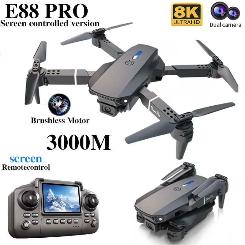 Professional E88 PRO Drone wit - Drone Cinematic recensie en prijs