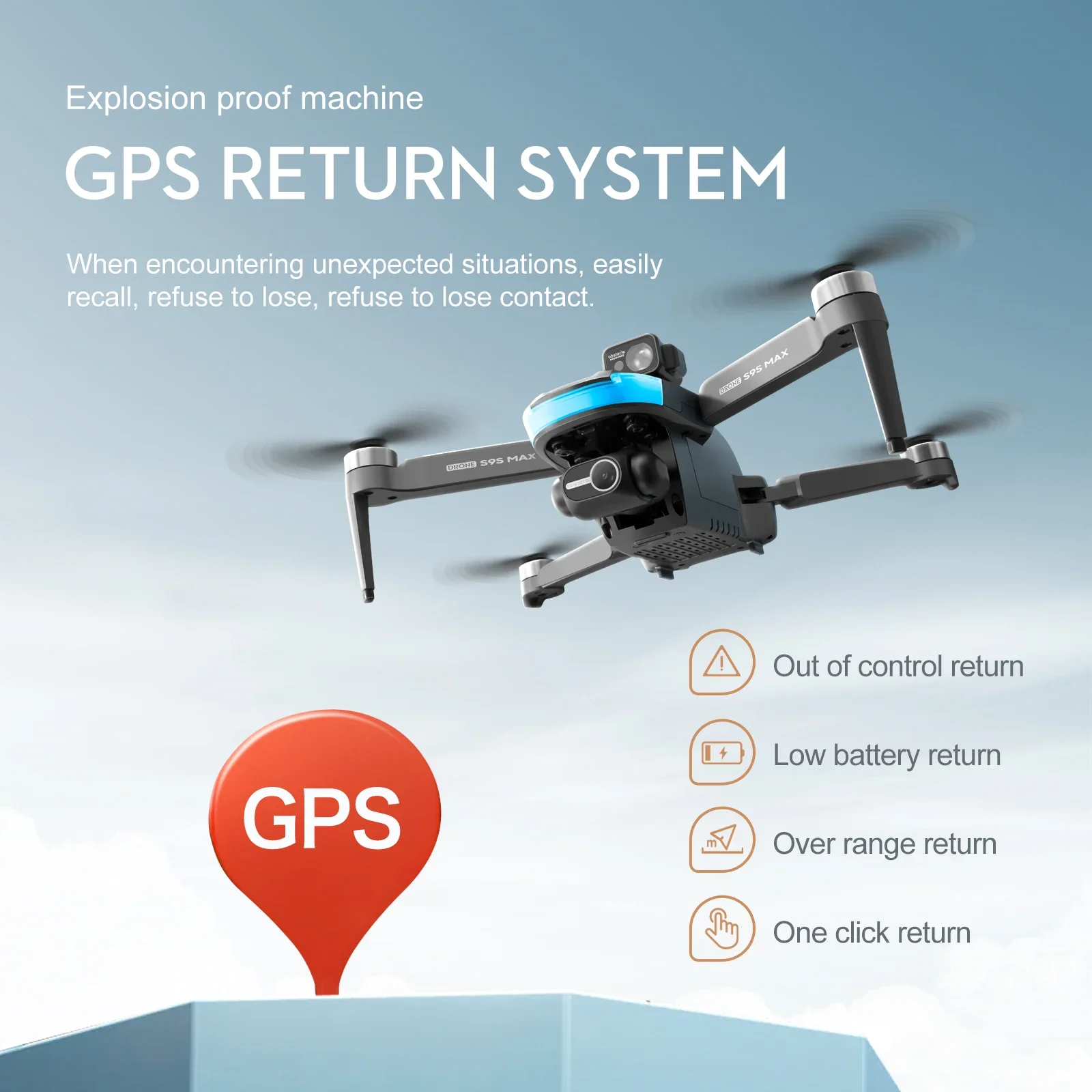 NEW S9S MAX MINI Drone 4K 2-Ax - Drone Cinematic recensie en prijs
