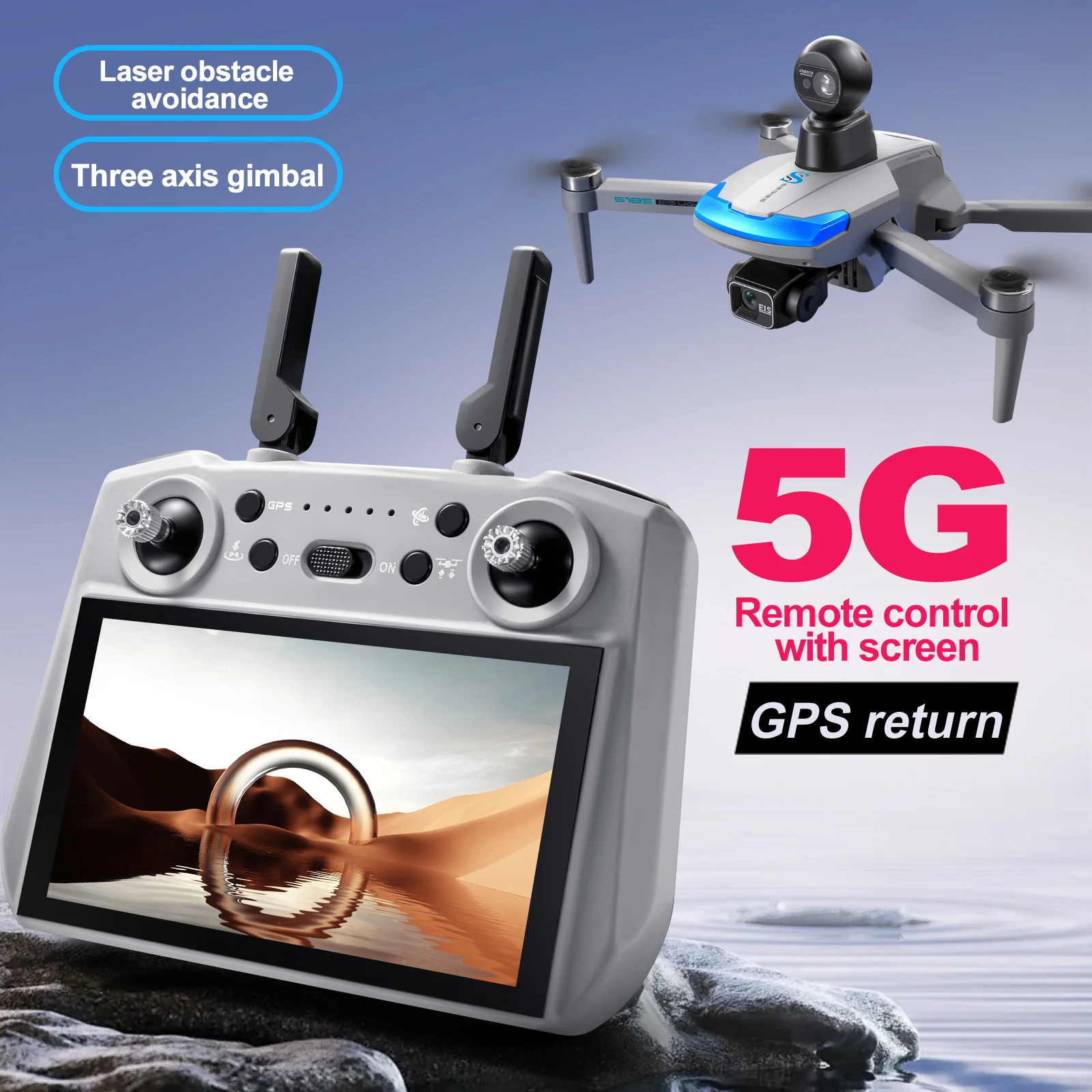 S185 Professional Drone 2.7K H - Drone Multispectral recensie en prijs