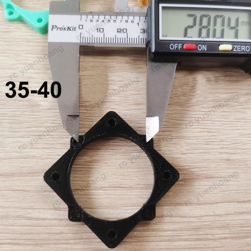 4PCS 3D Printed 4028 Cooling F - Drone 3D Modeling recensie en prijs