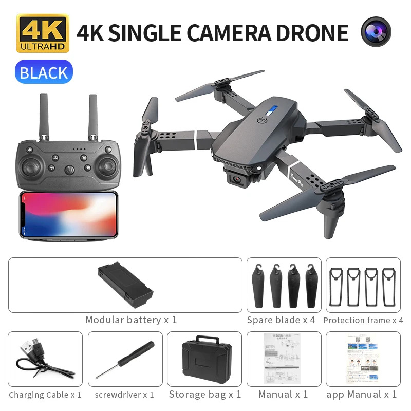 E88 ProIntelligent Folding Dro - Drone Cinematic recensie en prijs