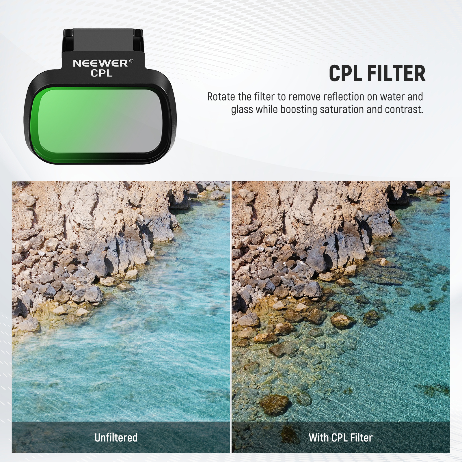 NEEWER 6 Pack ND CPL Filters F - Drone Ndvi recensie en prijs