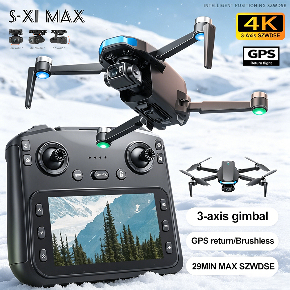 New S-X1 MAX Drone GPS 8K Prof - Drone Mapping recensie en prijs