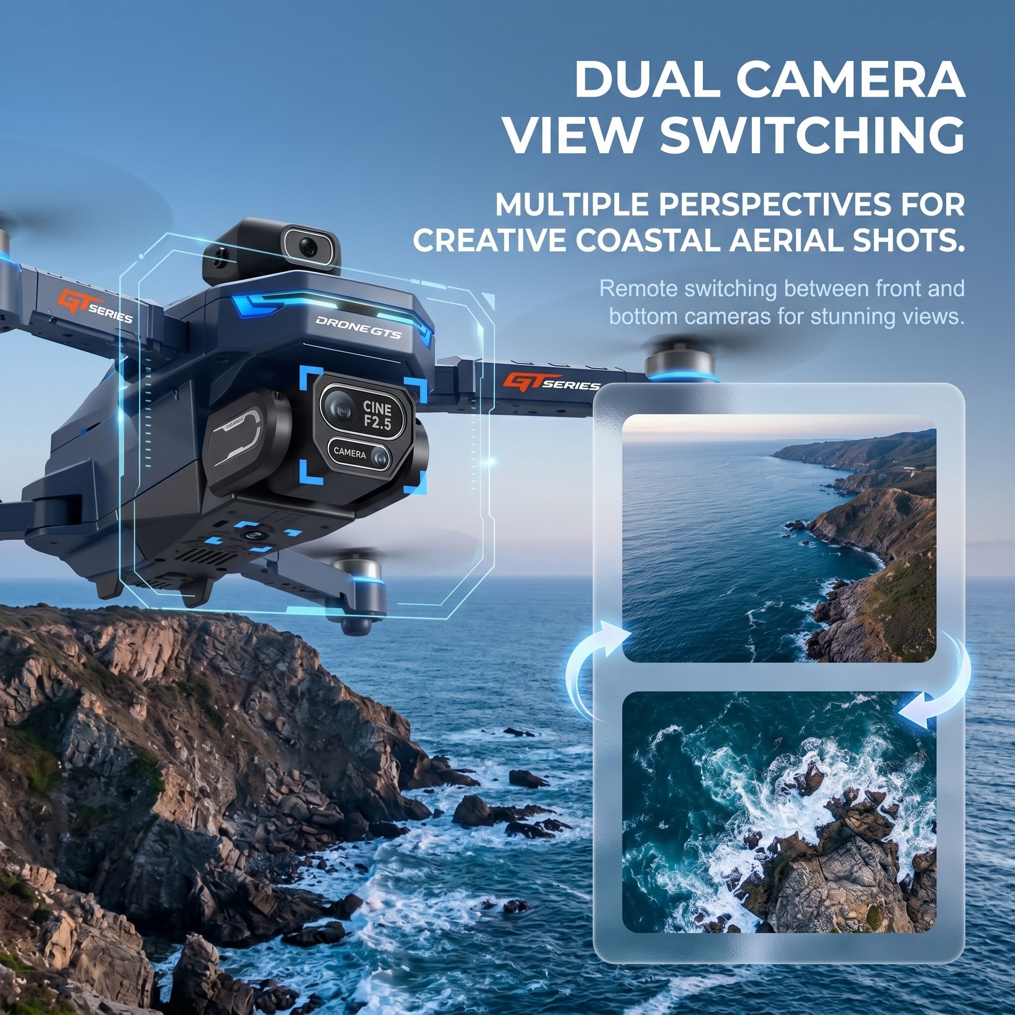 New Drone GT8 8K Professional  - Drone Multispectral recensie en prijs